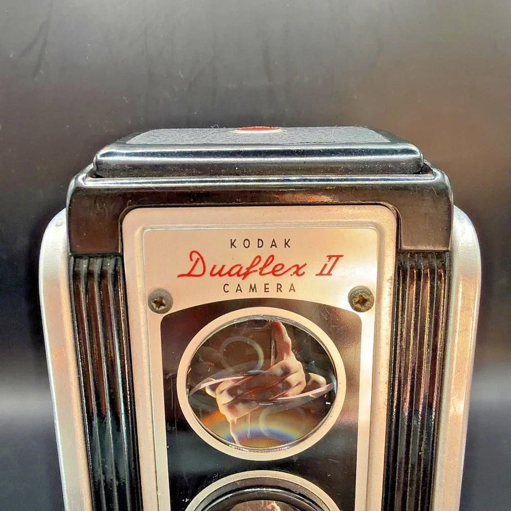 Kodak Duaflex II Twin Lens Reflex Box Camera Vintage Untested